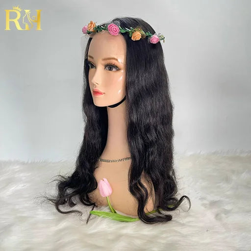 5×5 HD Swiss Closure Wig Raw SEA Wavy hair