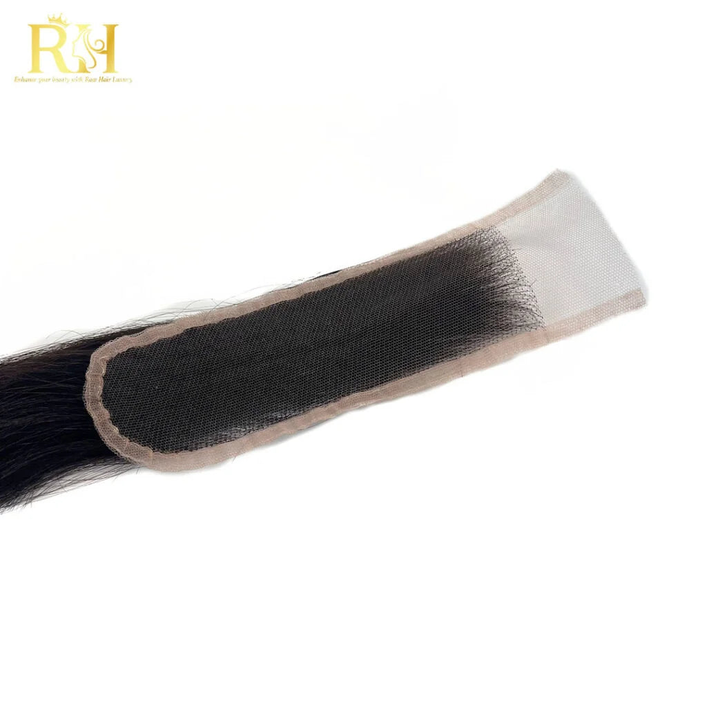 2×6 HD SWISS CLOSURE – Raw SEA Straight – Natural Color