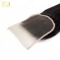 4×4 HD SWISS CLOSURE – Raw SEA Straight Natural color