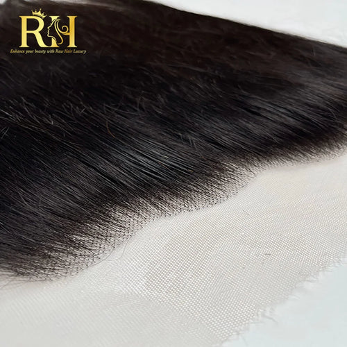 13×6 HD SWISS FRONTAL – Raw SEA Straight Natural color