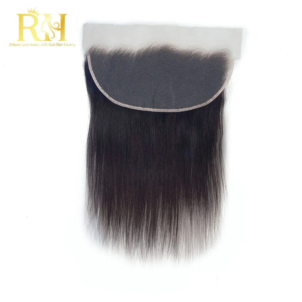 13×6 HD SWISS FRONTAL – Raw SEA Straight Natural color