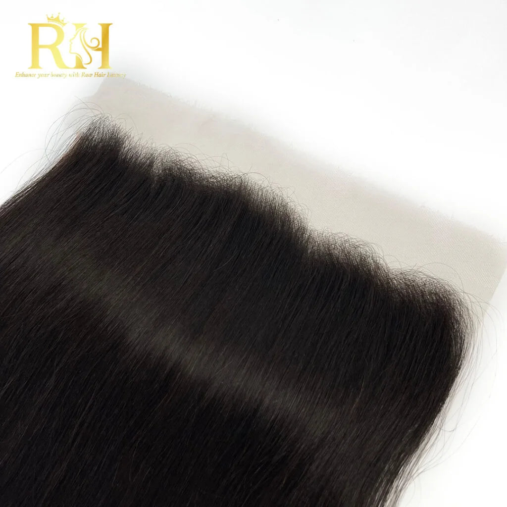 13×6 HD SWISS FRONTAL – Raw SEA Straight Natural color
