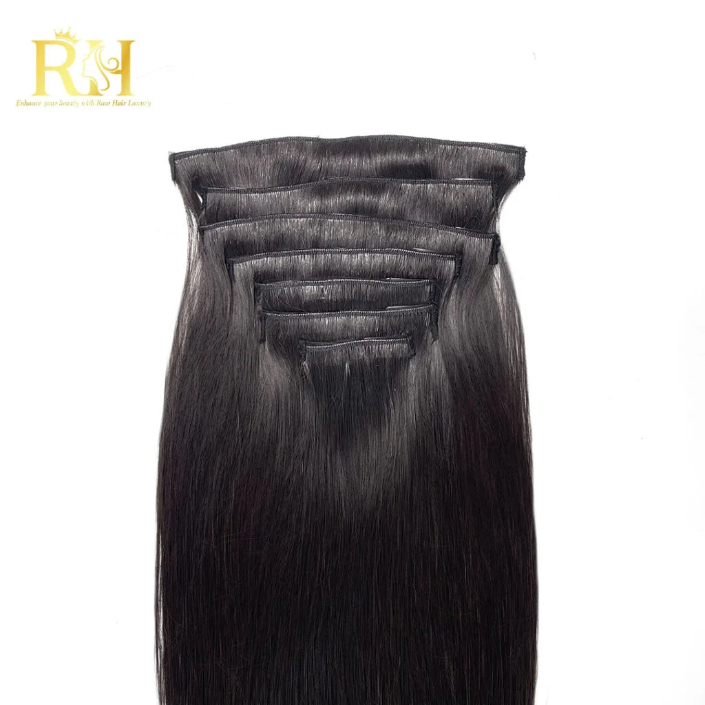 Clip In Raw SEA Straight hair – Natural color