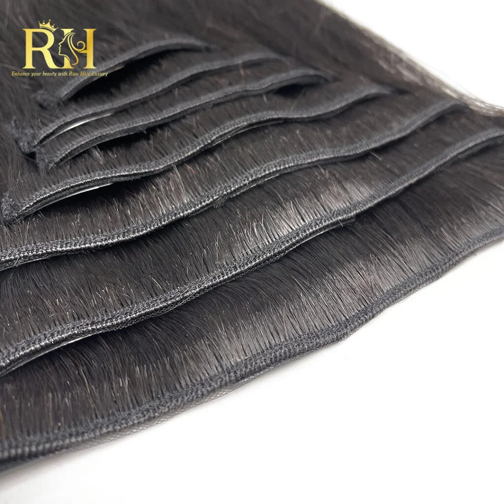 Clip In Raw SEA Straight hair – Natural color