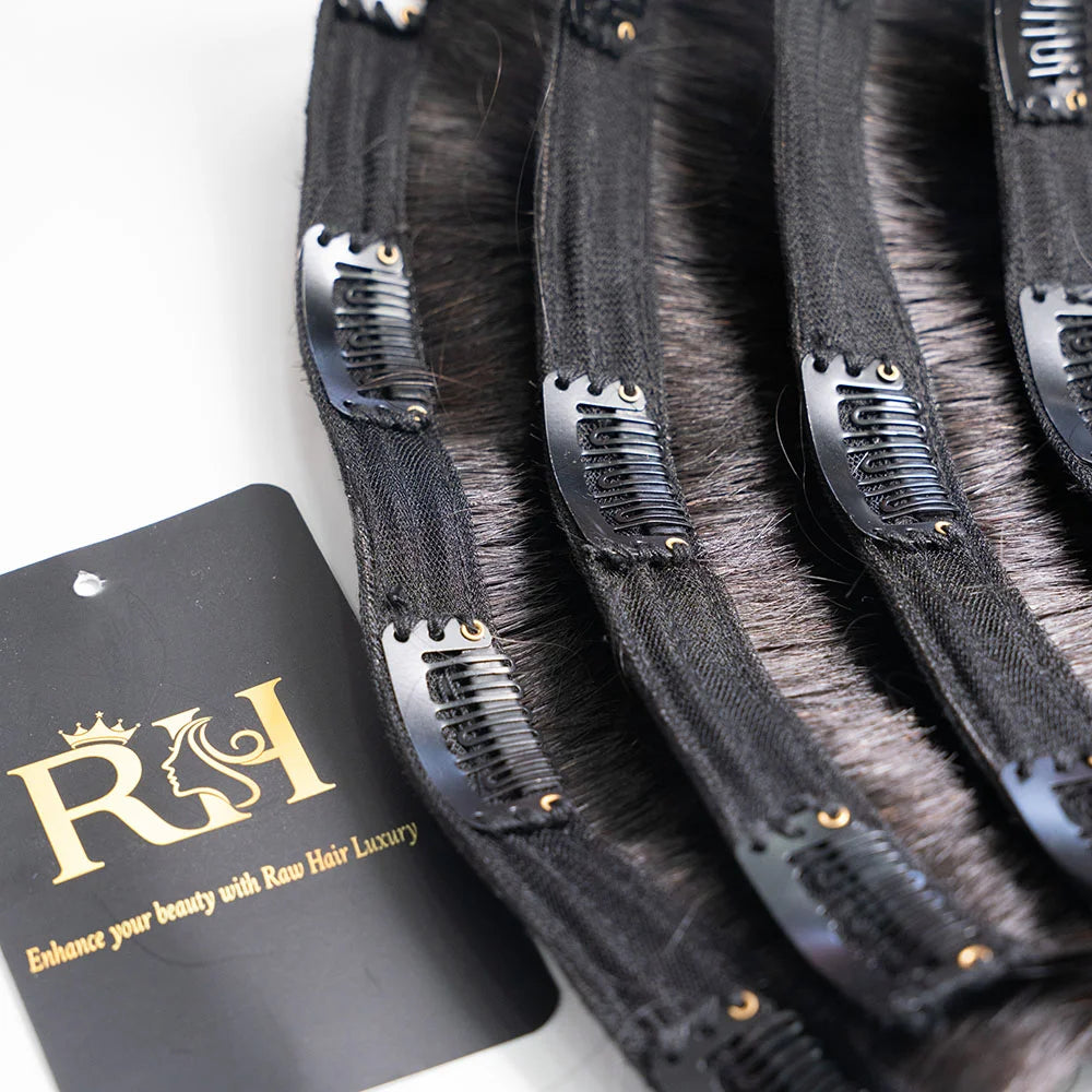 Clip In Raw SEA Wavy hair – Natural color