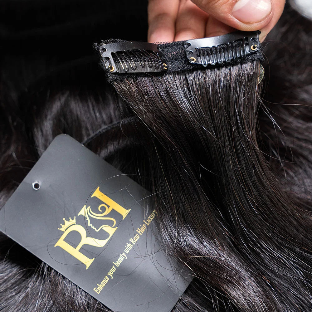 Clip In Raw SEA Wavy hair – Natural color