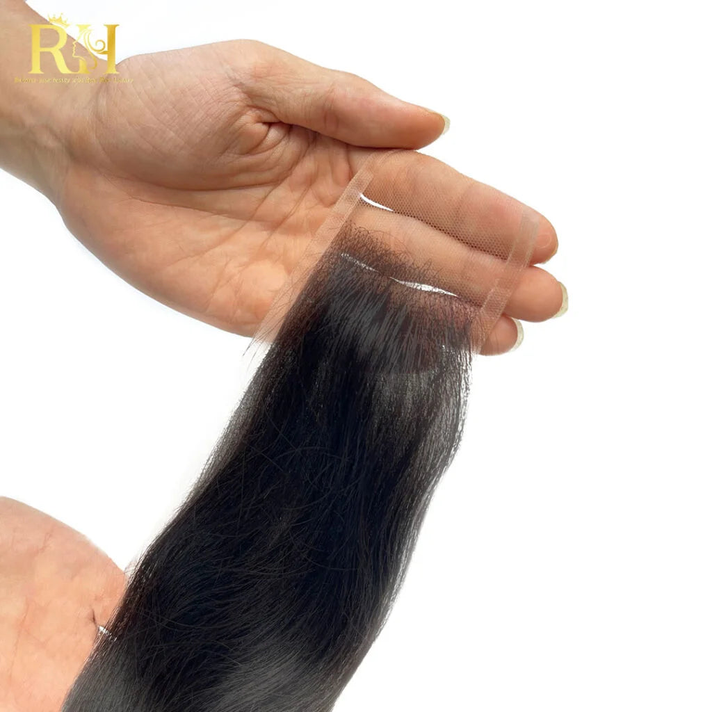 2×6 HD Swiss Closure – Raw SEA Wavy – Natural Color
