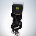 4×4 HD Swiss Closure – Raw SEA Wavy – Natural Color