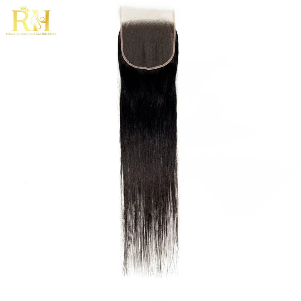 5×5 HD Swiss Closure – Raw SEA Straight – Natural Color