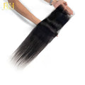 5×5 HD Swiss Closure – Raw SEA Straight – Natural Color