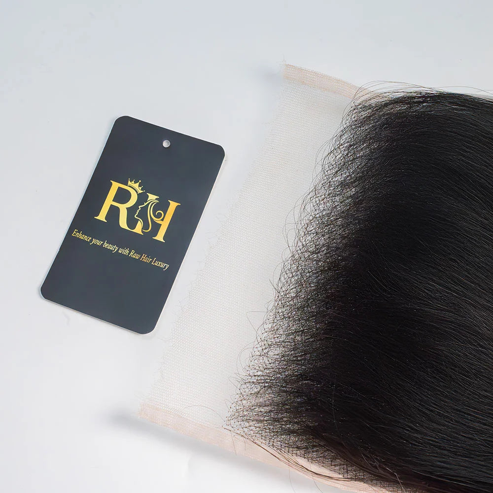 6×6 HD SWISS CLOSURE – Raw SEA Wavy – Natural Color